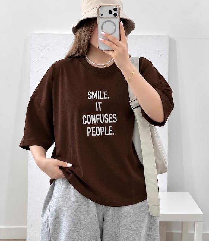 تیشرت باکسی smile