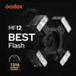رینگ فلاش گودکس Godox MF12 Macro Flash K2