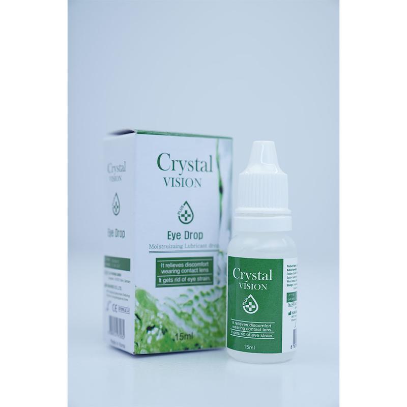 قطره همراه با لنز کریستال ویژن - Crystal Vision