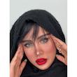 لنز طوسی عسلی عروسکی کلاسیک گری یونیک