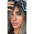 لنز طوسی خاکستری بیبی فیس جمستون
