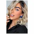 لنز آبی طوسی دیزی یونیک