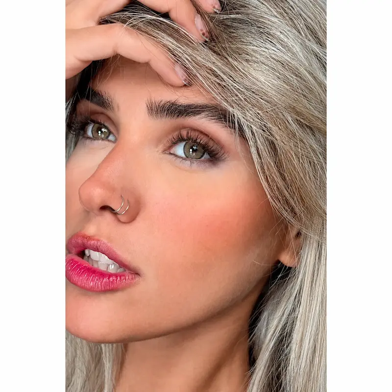لنز سبز عسلی گلکسی گیرین گلوریا