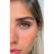 لنز طوسی سبز عسلی رگه‌دار کلوپاترا گری اوربان لایر