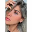 لنز طوسی سبز عسلی رگه‌دار کلوپاترا گری اوربان لایر