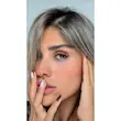 لنز قهوه ای عسلی موکا کاتیا