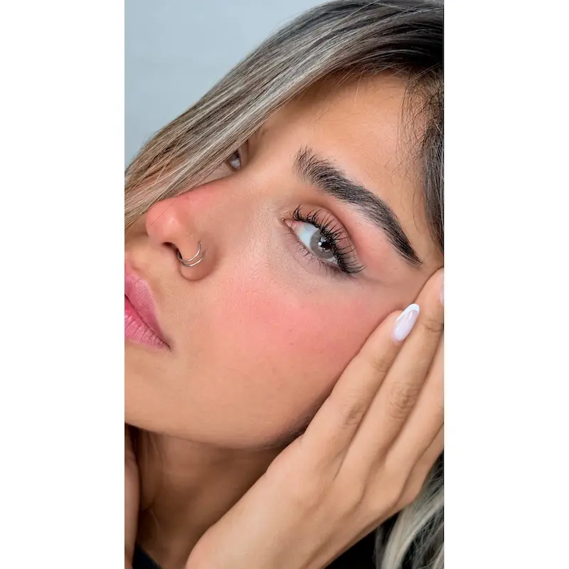 تصویر لنز طوسی عسلی پیور گری یونیک شماره 1
