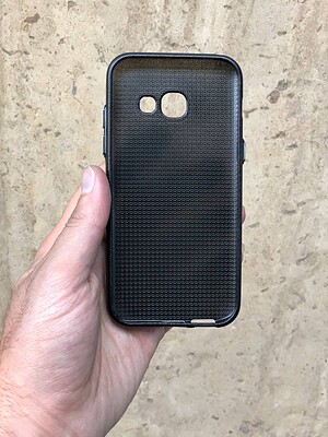 گارد پشت و قاب و کاور ژله ای طرح کربن گوشی موبایل سامسونگ A3 2017