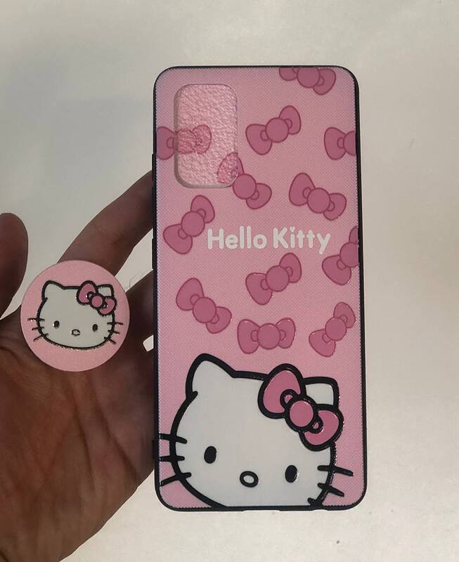 گارد پشت و قاب و کاور طرح دار Kitty گوشی موبایل سامسونگ A32 4G