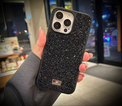 گارد و قاب اپل و کاور گوشی آیفون iPhone 13 Pro سواروفسکی Swarovski 