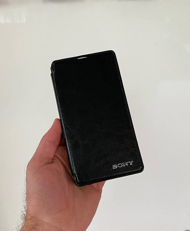 کیف کتابی کلاسوری لب تابی سونی Sony Z1