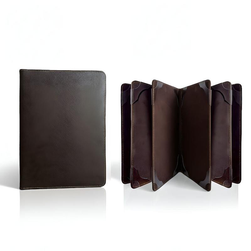  جلد منو چرم ۴ لت وسط 