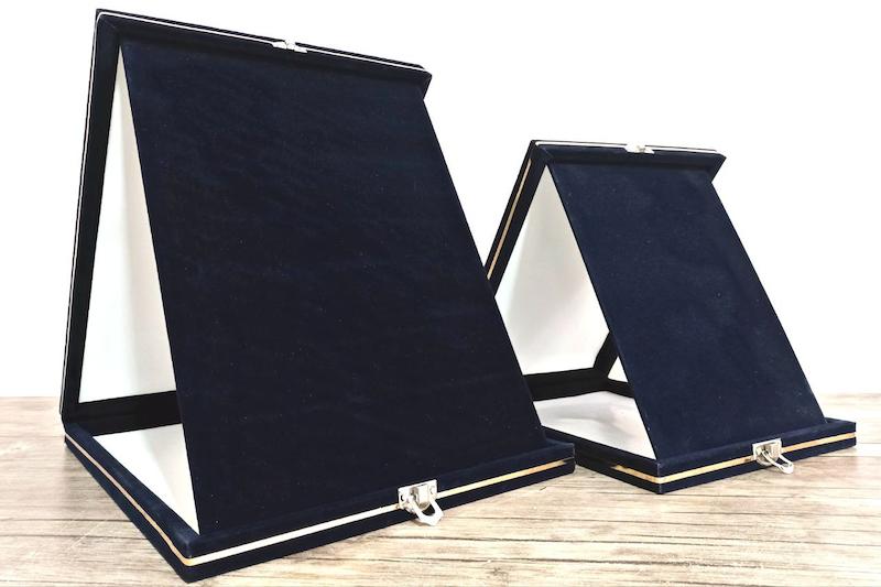  لوح تقدیر جعبه مخمل 