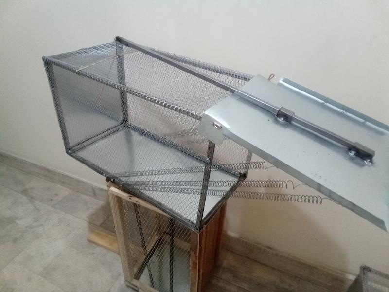 تله گربه مکانیکی فلزی 