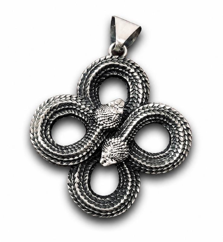 گردنبند double snake