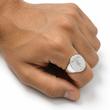 انگشتر نقره گل رز