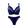 ست شورت و سوتین زنانه نوشه پوش مدل توری کد 49121
