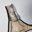 ست سوتین و شورت زنانه برتا مدل توری کد 4041OZB به همراه نگهدارنده جوراب