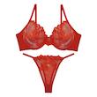 ست شورت و سوتین زنانه ژینا مدل توری فنردار کد 1148RB