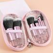 ست براش 10 تکه کیفی تراول سایز مینی شین 10 عدد براش + 1 عدد کیف آرایشی مخصوص سایز مسافرتی