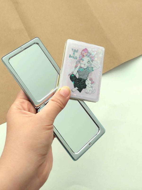 آینه دوطرفه اکواریومی طرح دختر 