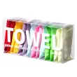 دستمال جادویی فشرده سفری مدل Towel بسته 14 عددی