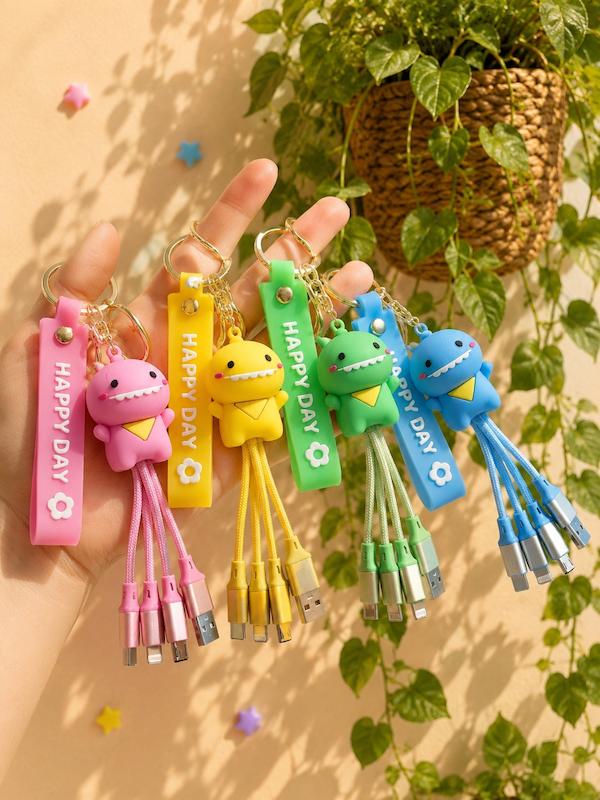  کابل شارژ سلیکونی شارژ همزمان 3 گوشی
