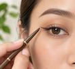 خط چشم قهوه یی پیچی Miss look