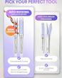 حالت دهنده اورجینال مو شیگلم بنفش مدل Airflow Styler Pro 