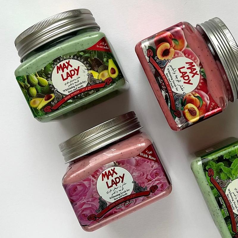 اسکراب بدن مکس‌ لیدی - لایه بردار