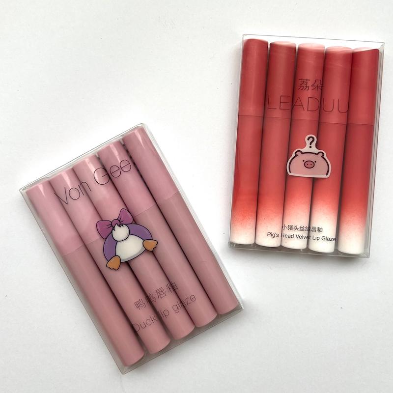 پک رژلب کره ای - پک رژ مخملی