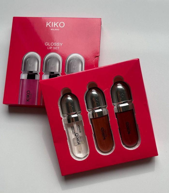 پک سه تایی کیکو - پک لیپ گلاس kiko