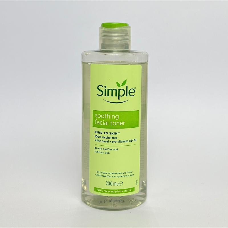 تونر سیمپل - sooting facial toner simple 