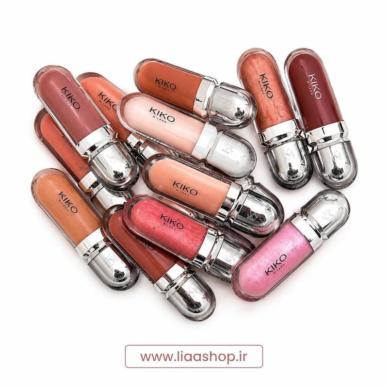 کالکشن جدید لیپ گلاس کیکو - kiko milano lipgloss 