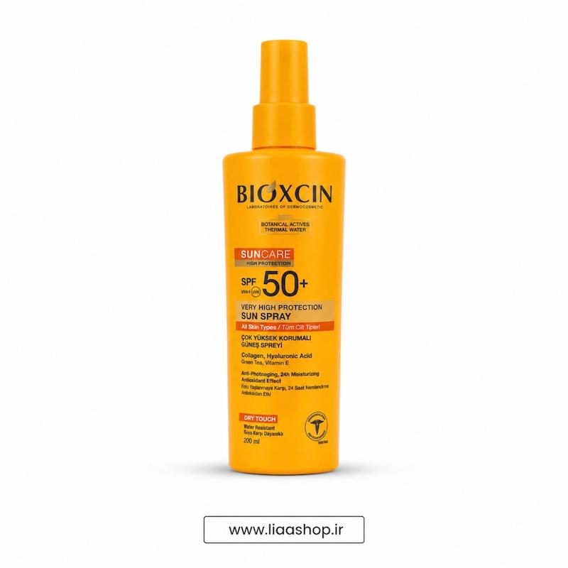 اسپری ضد آفتاب بیوکسین bioxcin sunscreen spray 