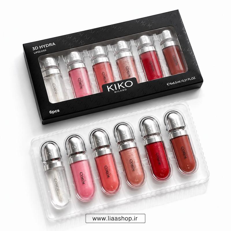 پک هدیه کیکو - پک لیپ گلاس kiko