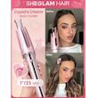 فرکننده مو کرلی صورتی شیگلم ۲۵ میلی | SHEGLAM Cupid’s Charm