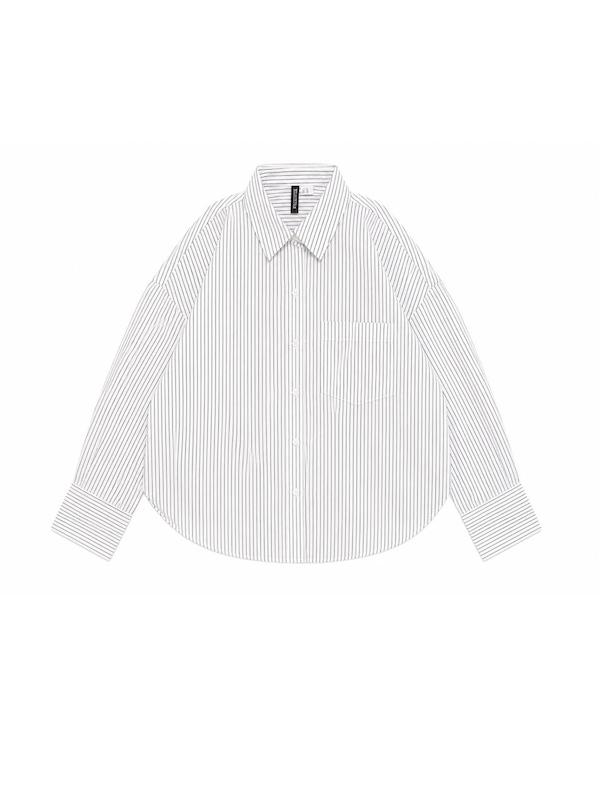 پیراهن راه راه مشکی H&M