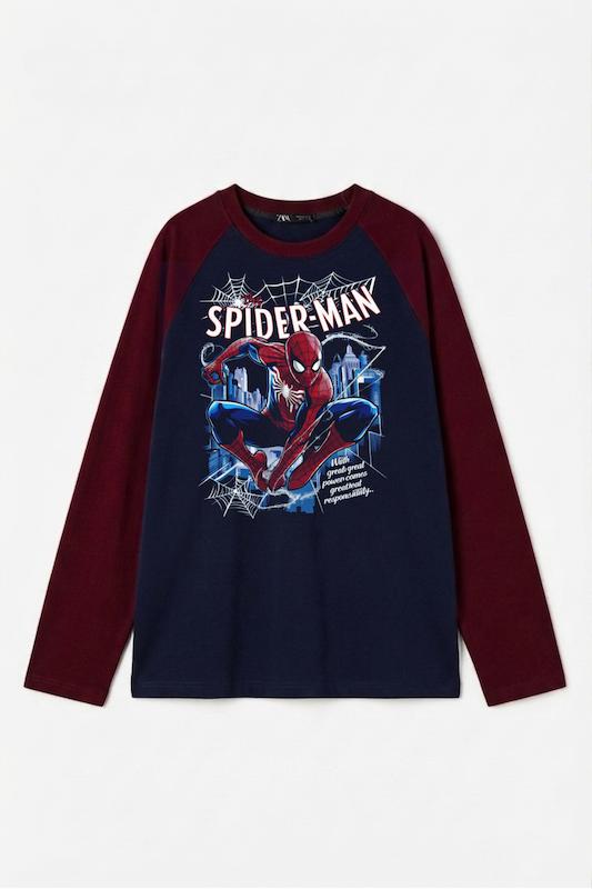 لانگ اسلیو مرد عنکبوتی