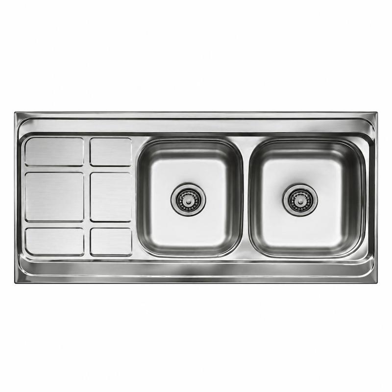 سینک روکار استیل نگین الماس مدل SA01