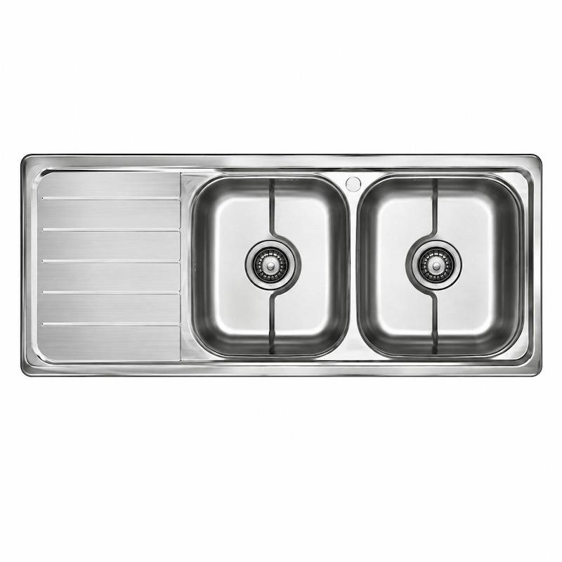 سینک استیل توکار نگین الماس مدل Sa23