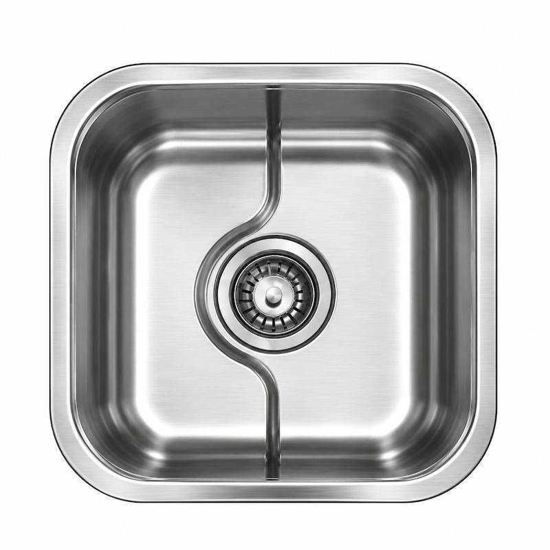 سینک استیل توکار نگین الماس مدل Sa31