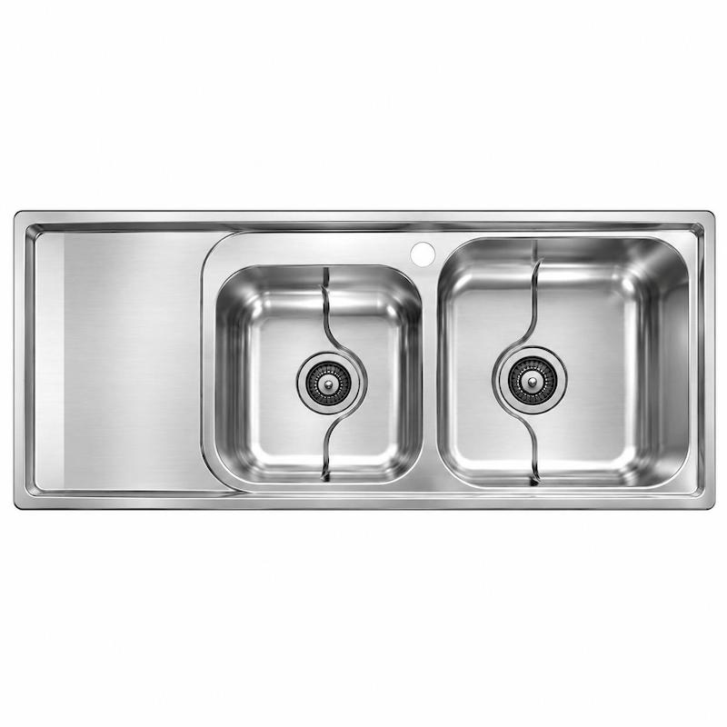 سینک استیل توکار نگین الماس Sa107