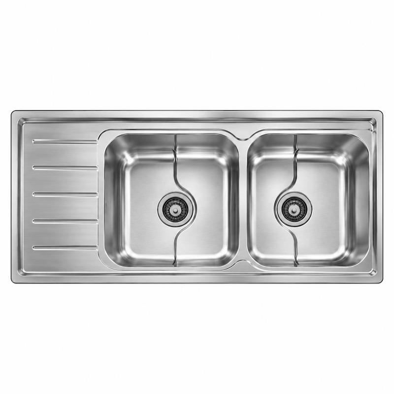 سینک استیل روکار نگین الماس مدل Sa110