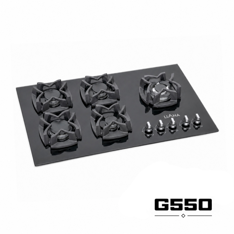 گاز رومیزی شیشه ای مدل G550