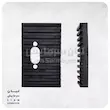 لرزه گیر لاستیکی پنل کولرگازی (4عددی)