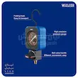 گیج منیفولد تکی ولیو فشار پایین VALUE VRM1-B-0404