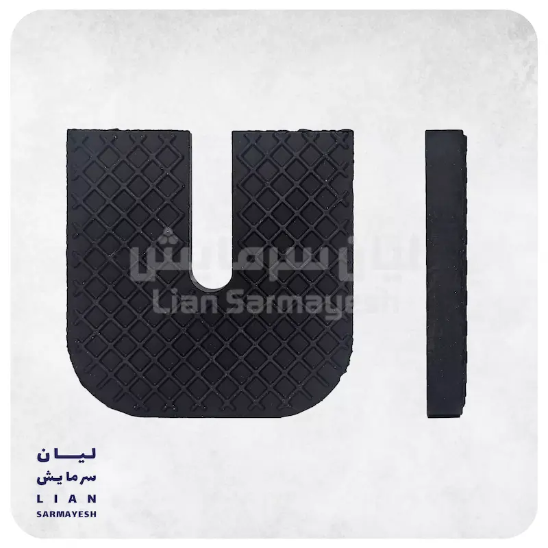 لرزه گیر لاستیکی کولرگازی (4عددی)