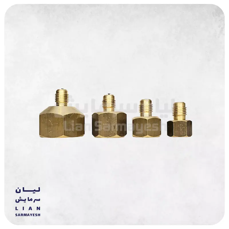 ست 4 عددی مهره/توپیچ روپیچ تست 1/4 تا 5/8 سوزن دار