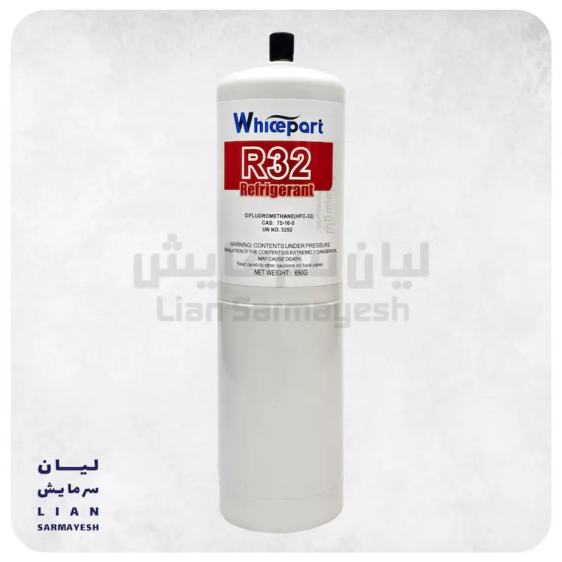 گاز R32 یک کیلویی Whicepart R32 (خالص 650 گرم)